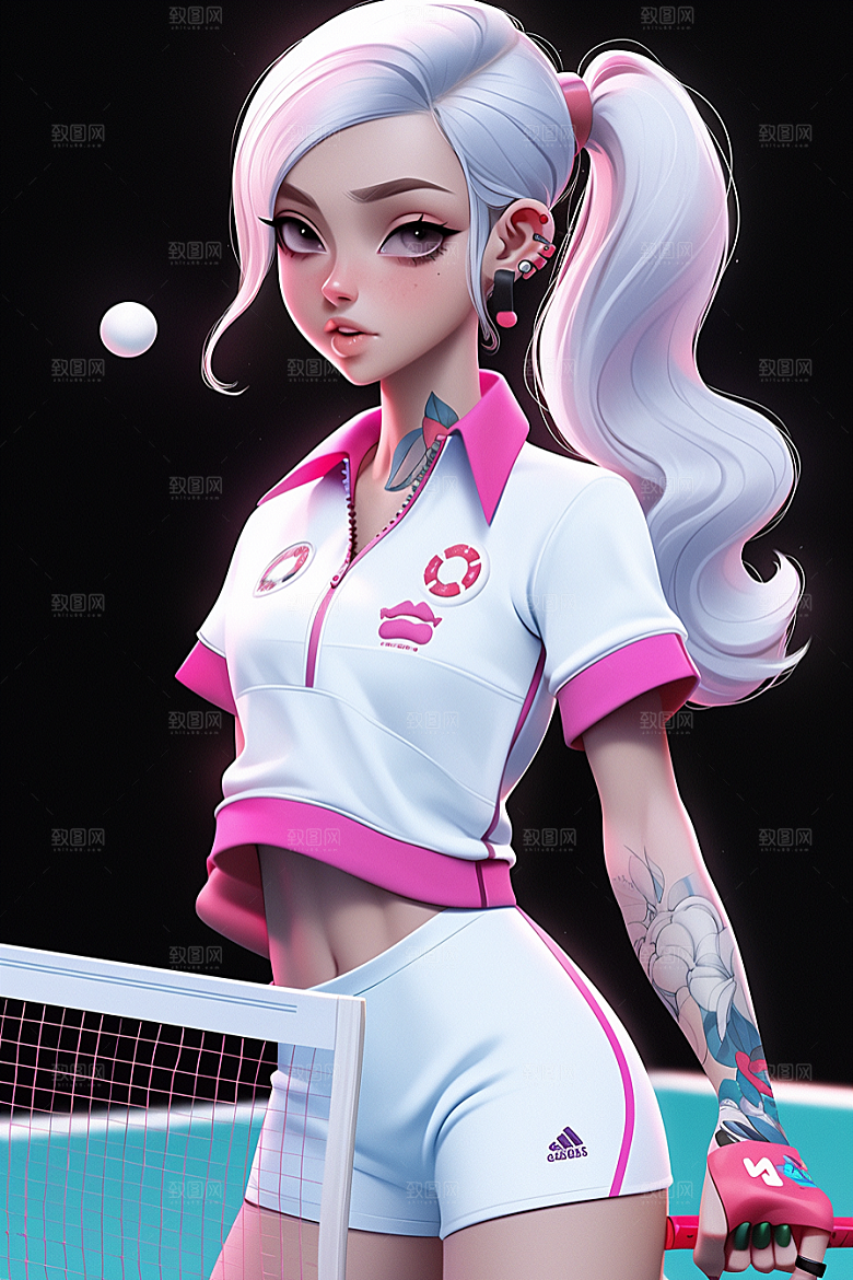 青少年运动立体健康模型