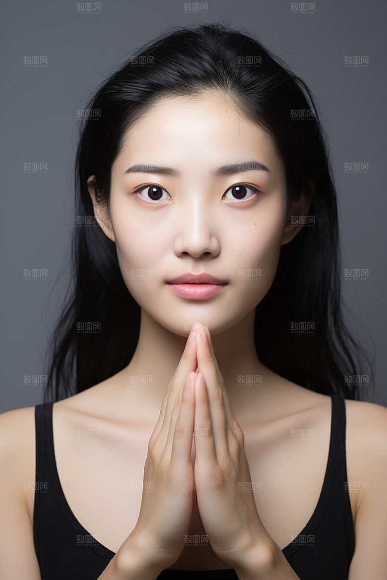 女性肖像大气高清广告摄影图