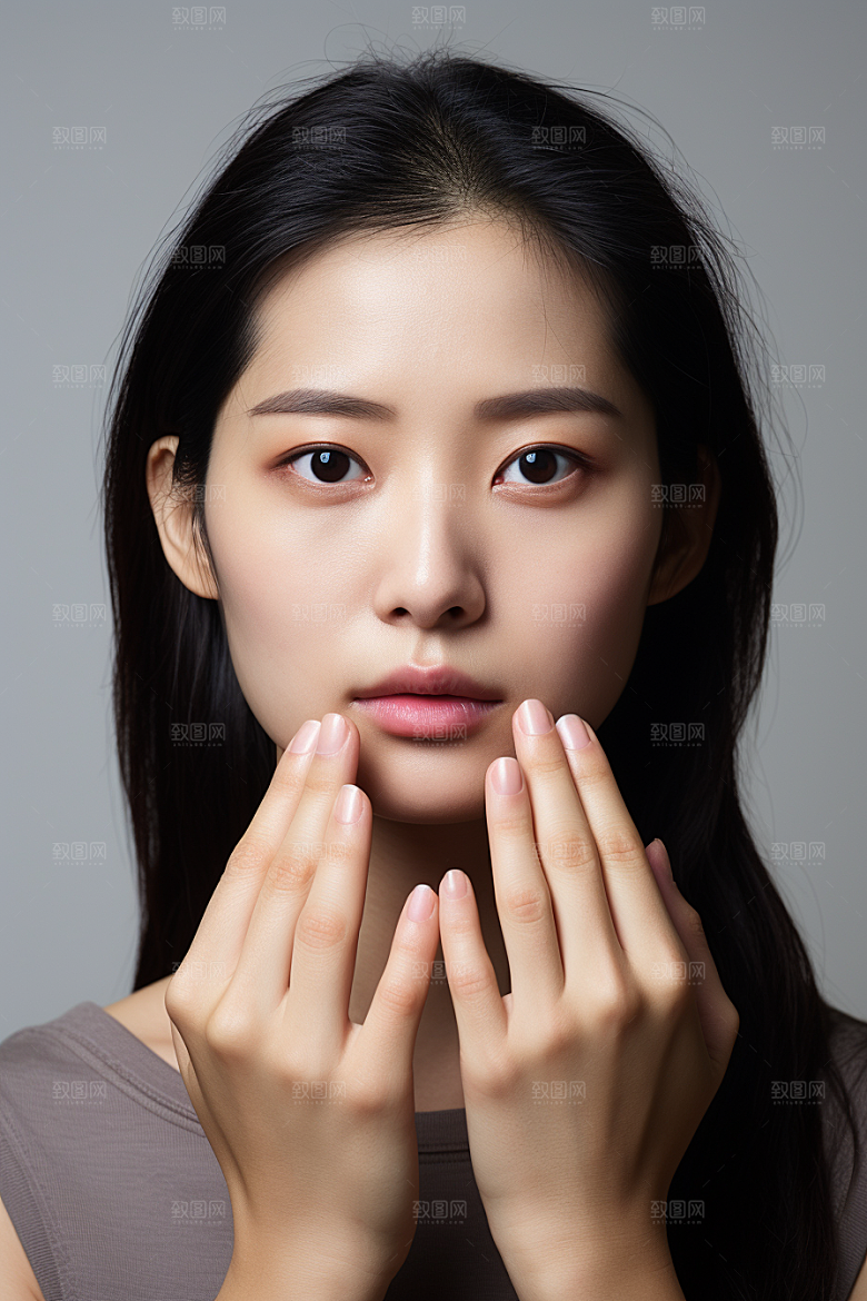 女性肖像高清清新广告摄影图