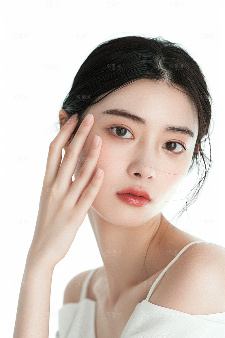 女性肖像清新高清广告摄影图