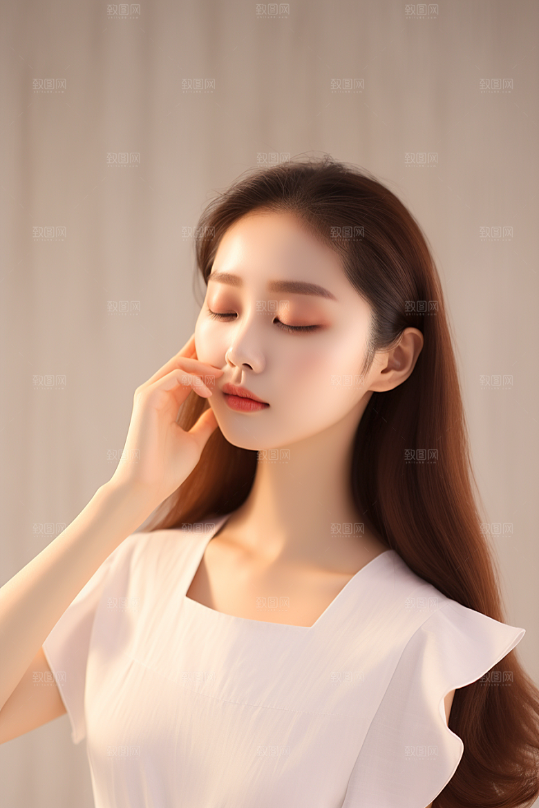 女性肖像高清高清广告摄影图