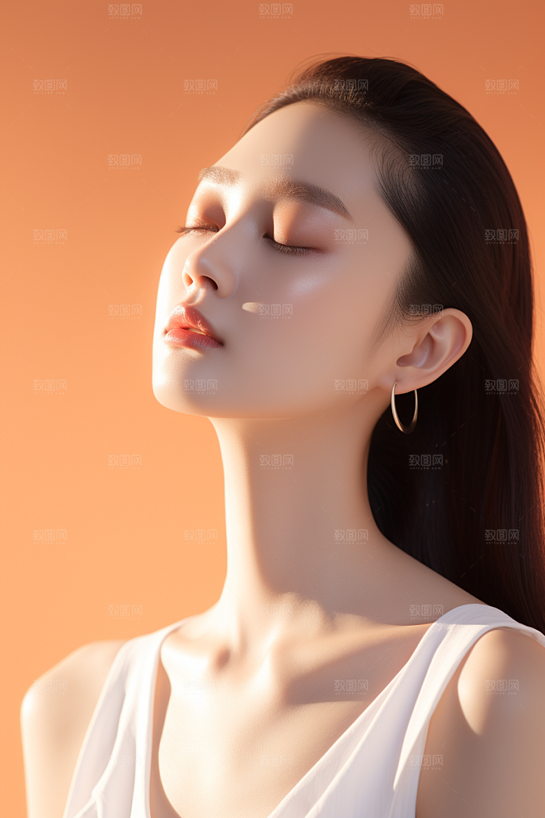 女性肖像大气高清广告摄影图