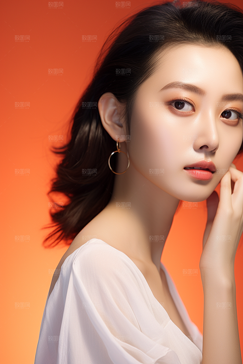 女性肖像高清自然广告摄影图