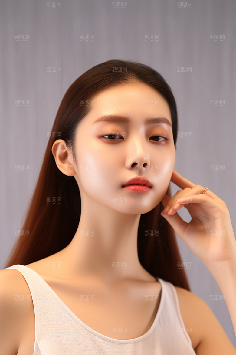 女性肖像优雅高清广告摄影图