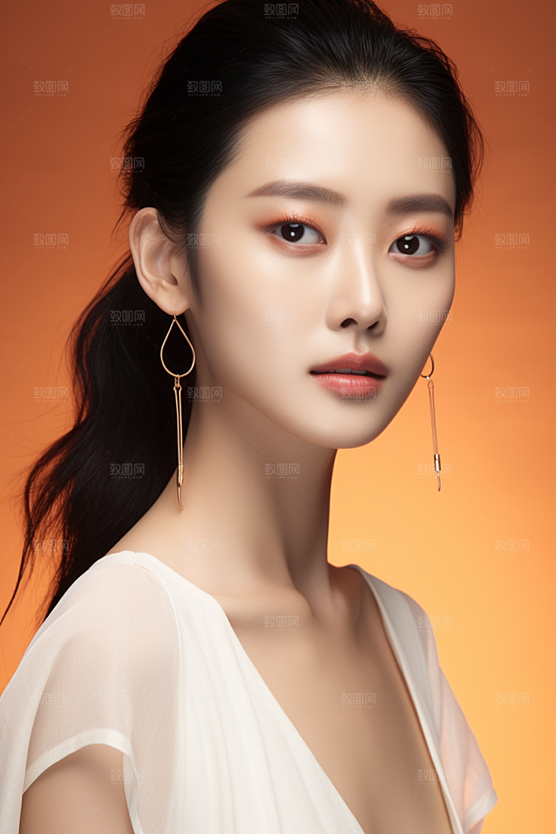 女性肖像高清人物广告摄影图