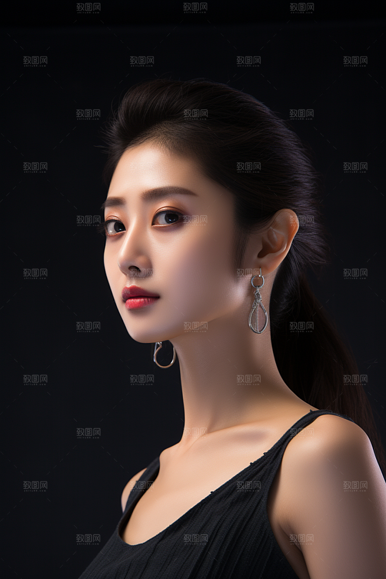 女性肖像高清高清广告摄影图