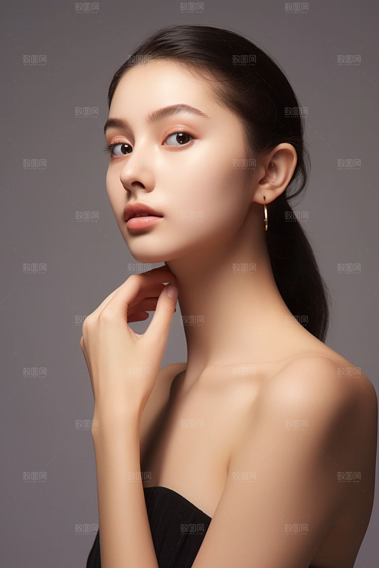 女性肖像高清高清广告摄影图