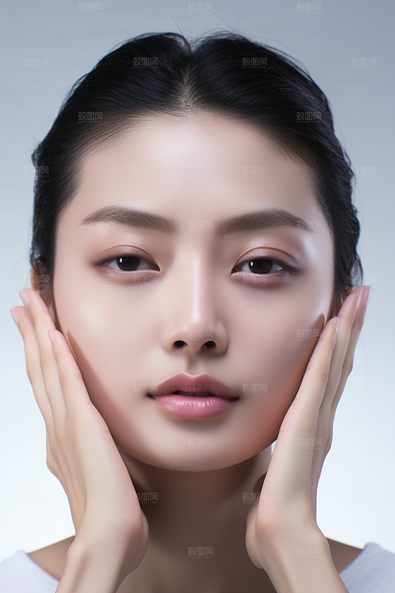 女性肖像清新高清广告摄影图