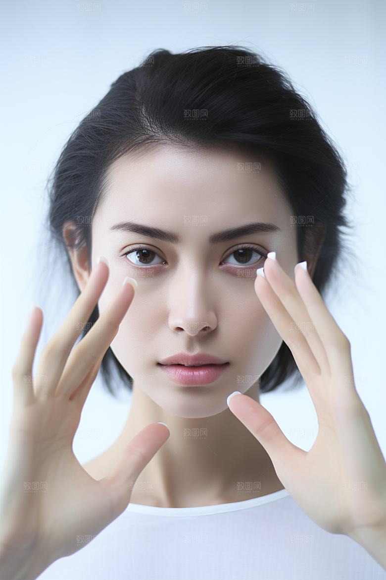 女性肖像人物自然广告摄影图