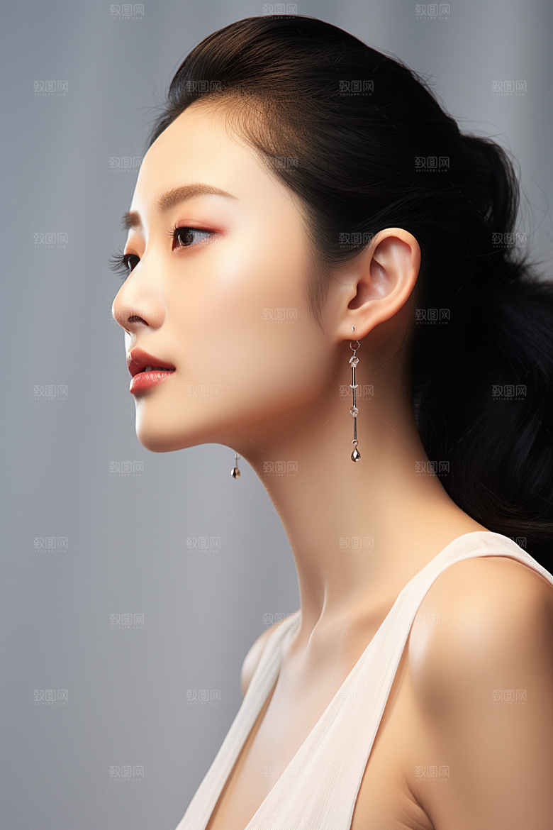 女性肖像高清优雅广告摄影图