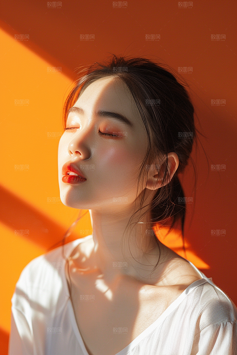 女性肖像高清高清广告摄影图