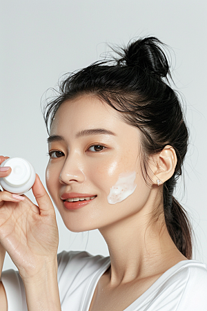 女性肖像高清简约广告摄影图