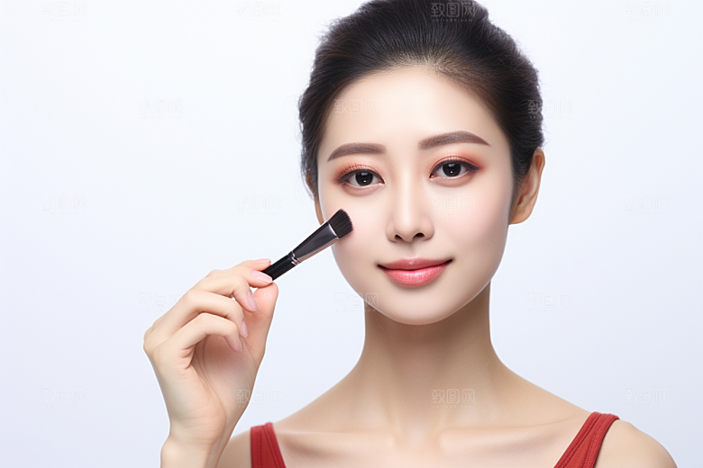 女性肖像自然人物广告摄影图