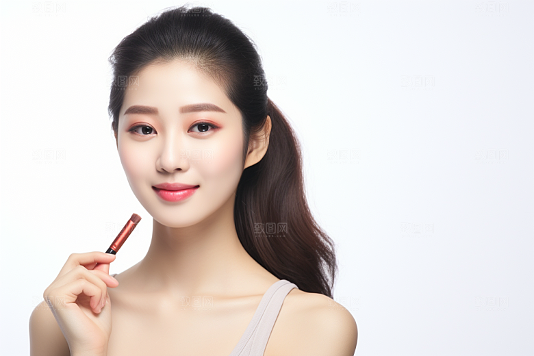 女性肖像高清简约广告摄影图