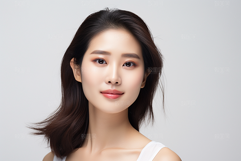 女性肖像自然人物广告摄影图