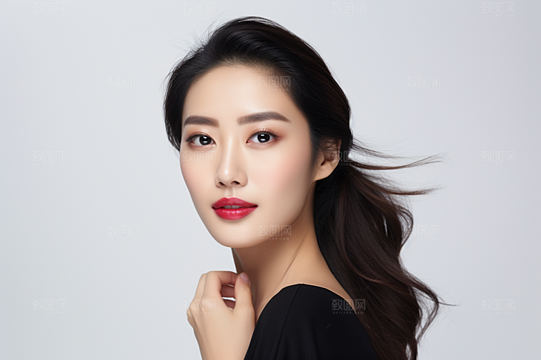 女性肖像优雅高清广告摄影图