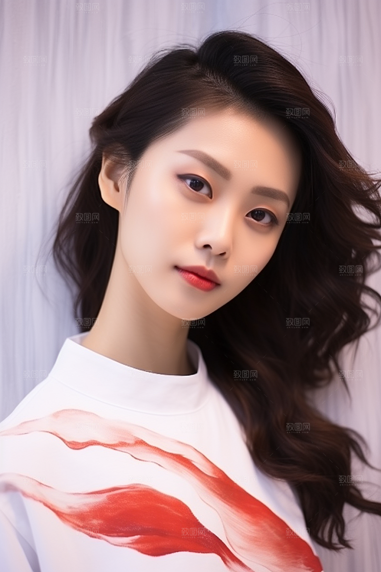 女性肖像自然高清广告摄影图