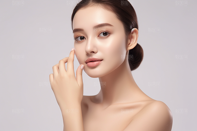 女性肖像清新高清广告摄影图