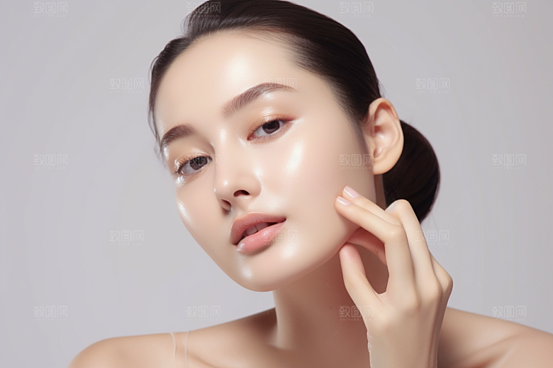 女性肖像清新高清广告摄影图