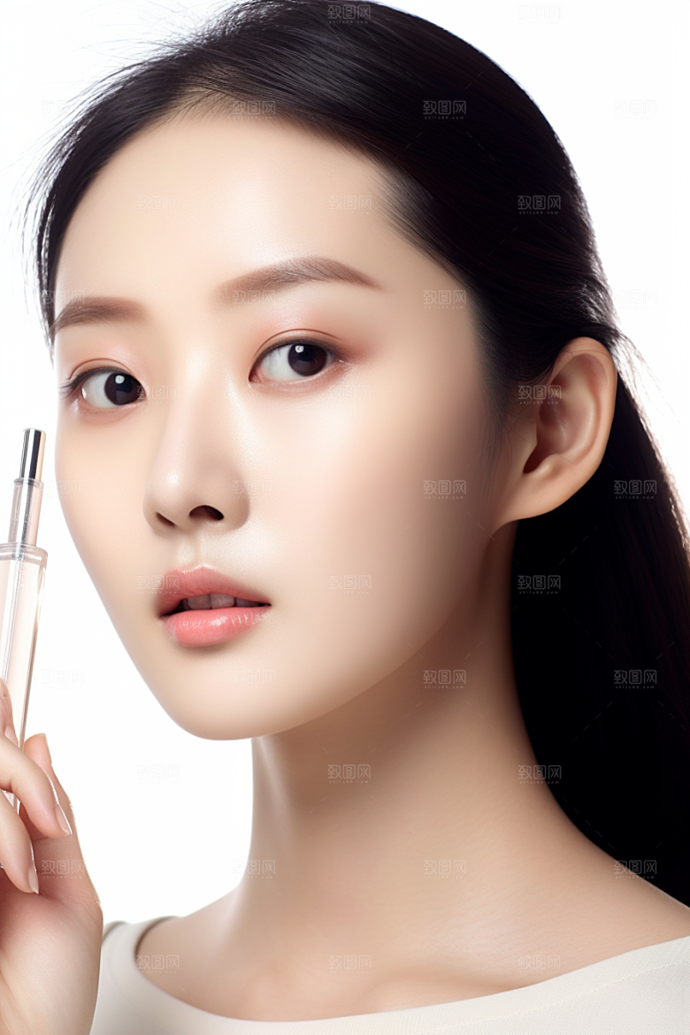 女性肖像自然清新广告摄影图