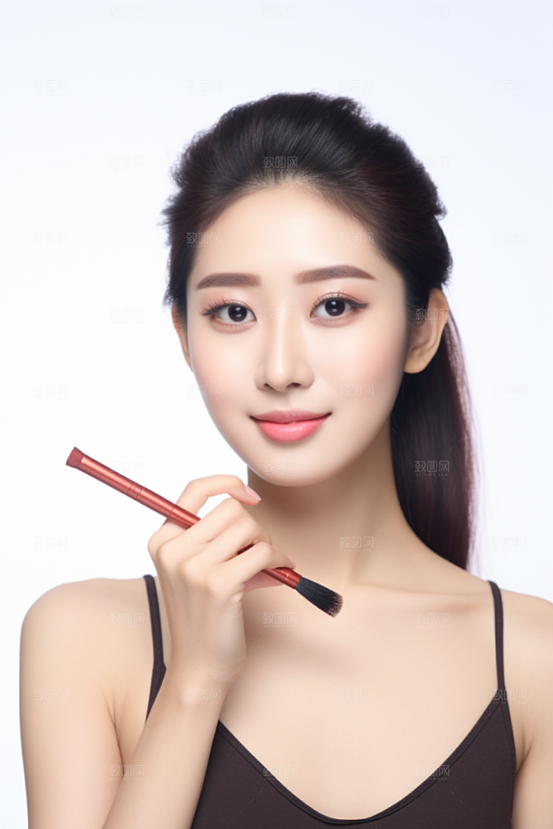 女性肖像自然大气广告摄影图