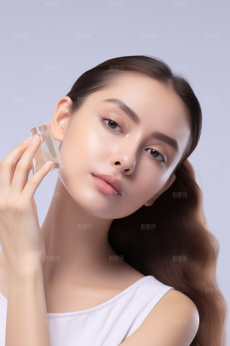 女性肖像清新人物广告摄影图
