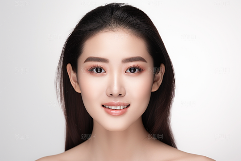 女性肖像大气优雅广告摄影图