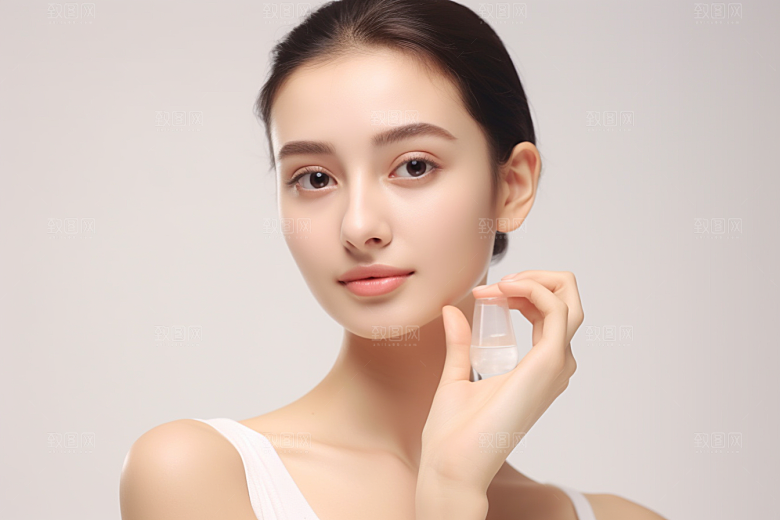 女性肖像高清清新广告摄影图