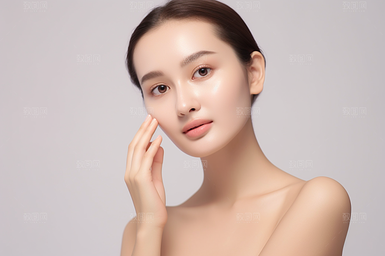 女性肖像清新高清广告摄影图