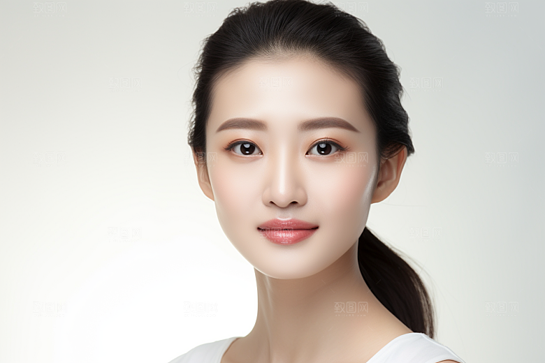 女性肖像高清简约广告摄影图