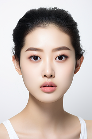 女性肖像简约高清广告摄影图