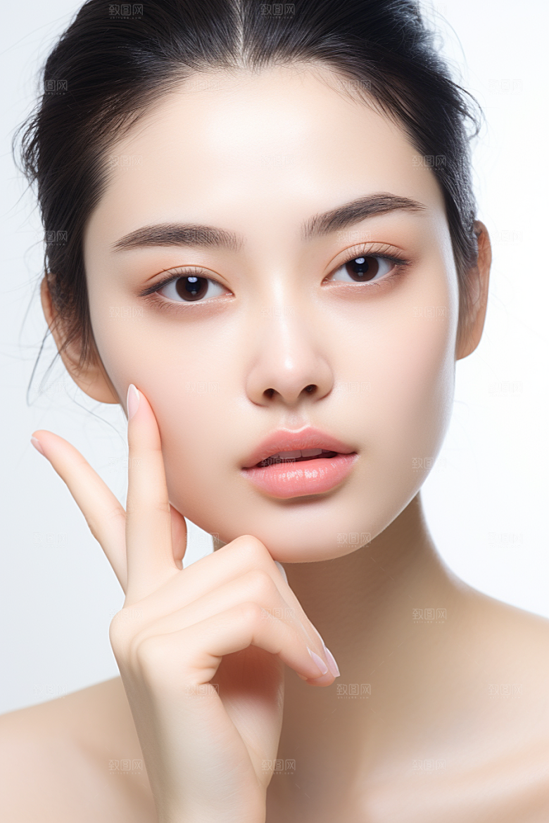 女性肖像大气优雅广告摄影图