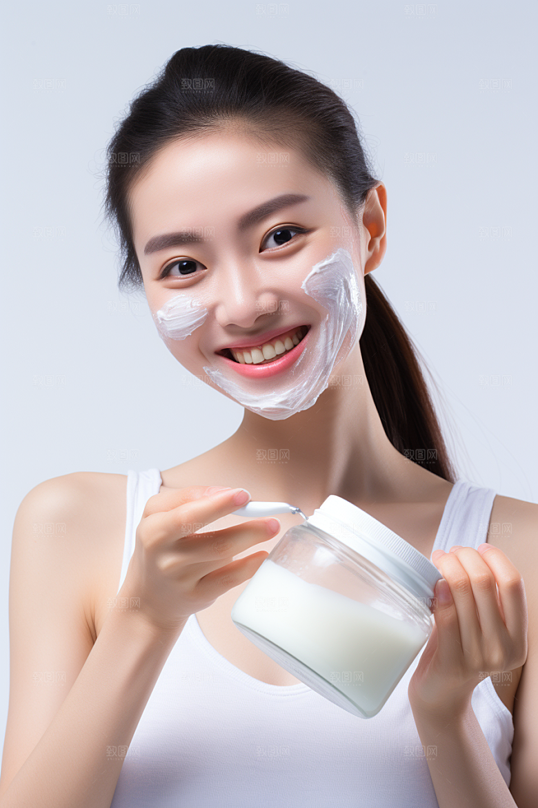女性肖像高清清新广告摄影图