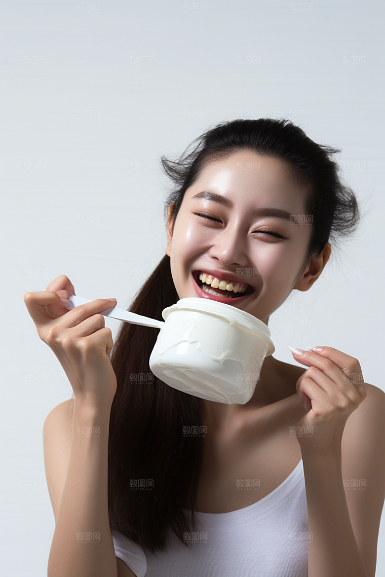 女性肖像高清清新广告摄影图