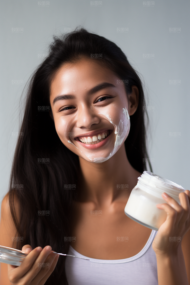 女性肖像清新高清广告摄影图