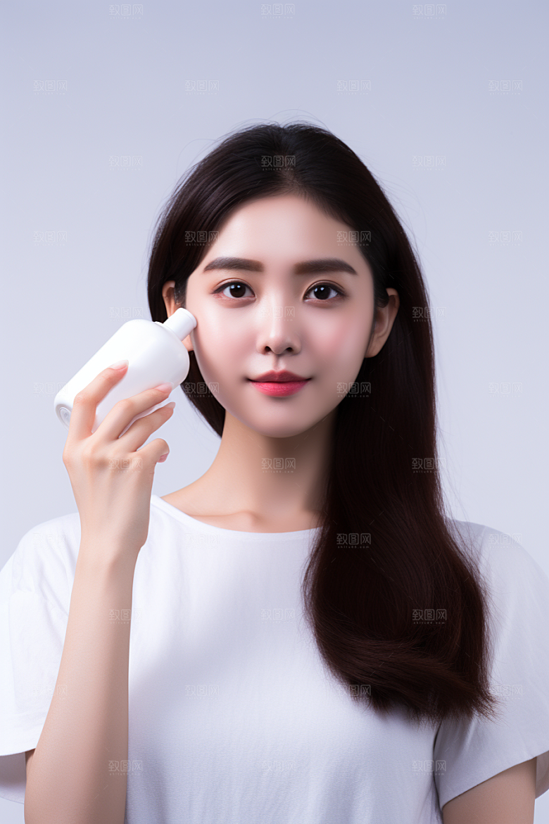 女性肖像自然大气广告摄影图