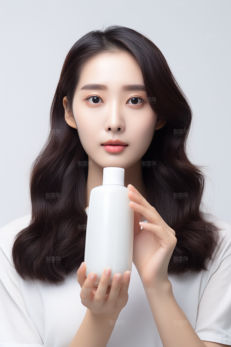 女性肖像人物自然广告摄影图