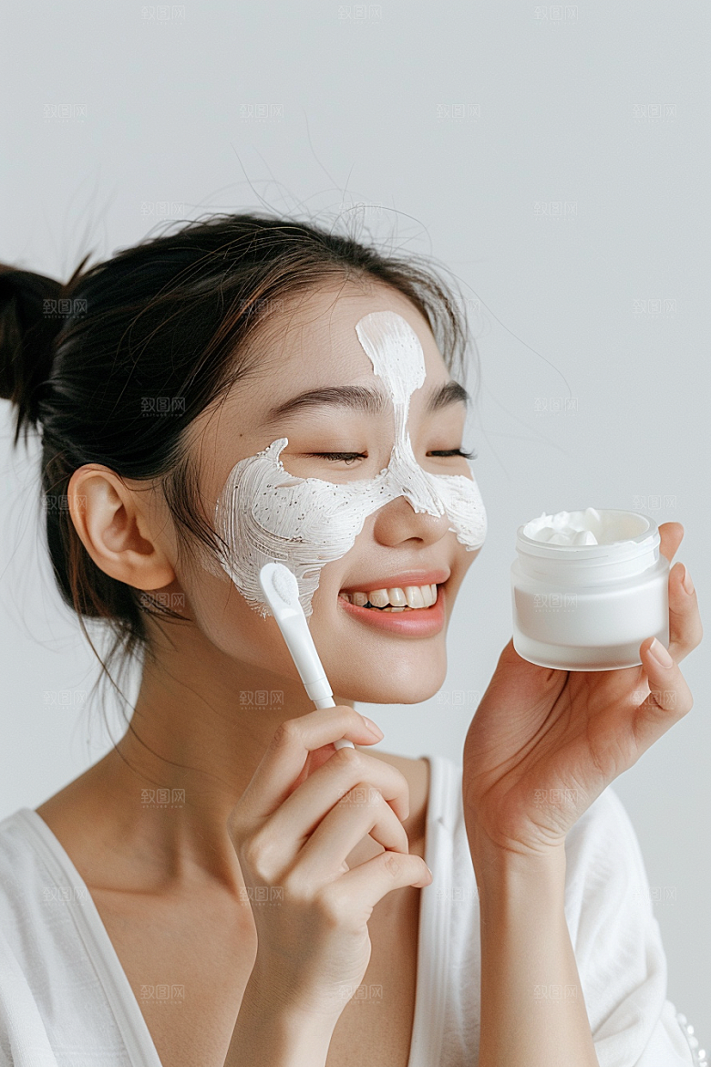 女性肖像自然人物广告摄影图