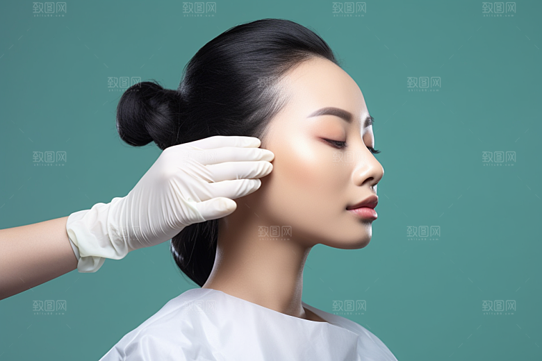 女性肖像优雅高清广告摄影图
