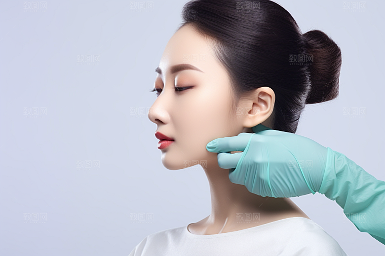 女性肖像人物自然广告摄影图