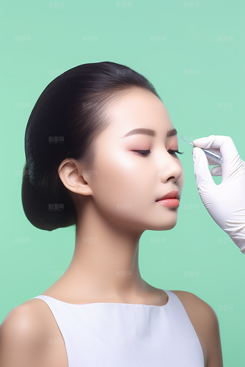 女性肖像优雅人物广告摄影图