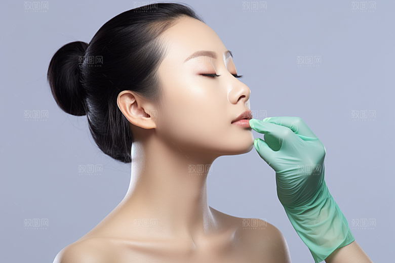 女性肖像优雅人物广告摄影图
