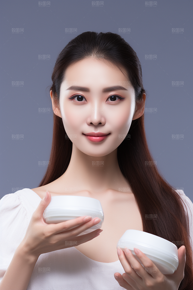 女性肖像清新人物广告摄影图