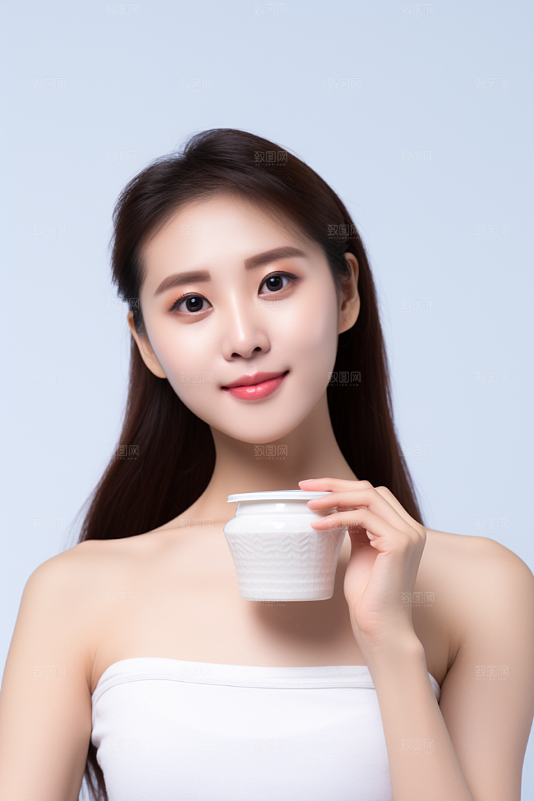 女性肖像自然大气广告摄影图