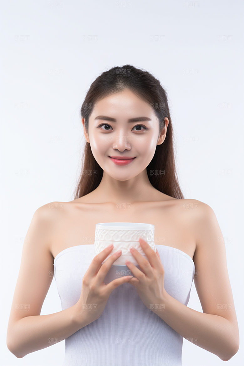 女性肖像优雅人物广告摄影图