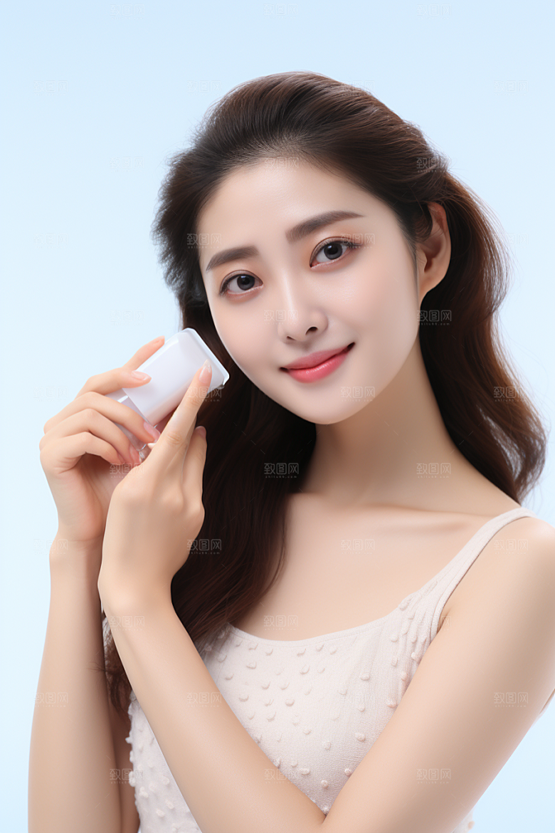 女性肖像高清清新广告摄影图