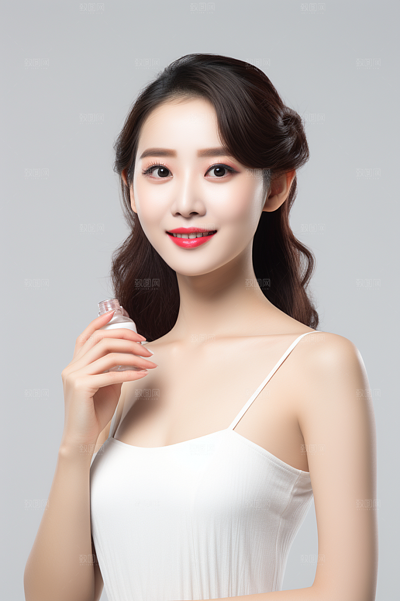 女性肖像人物自然广告摄影图