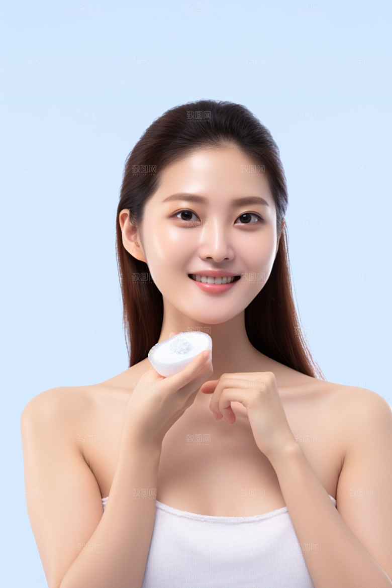 女性肖像优雅人物广告摄影图