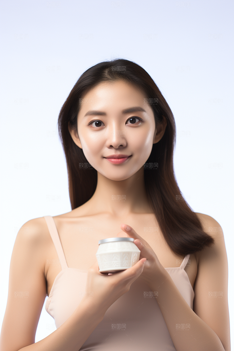 女性肖像大气清新广告摄影图