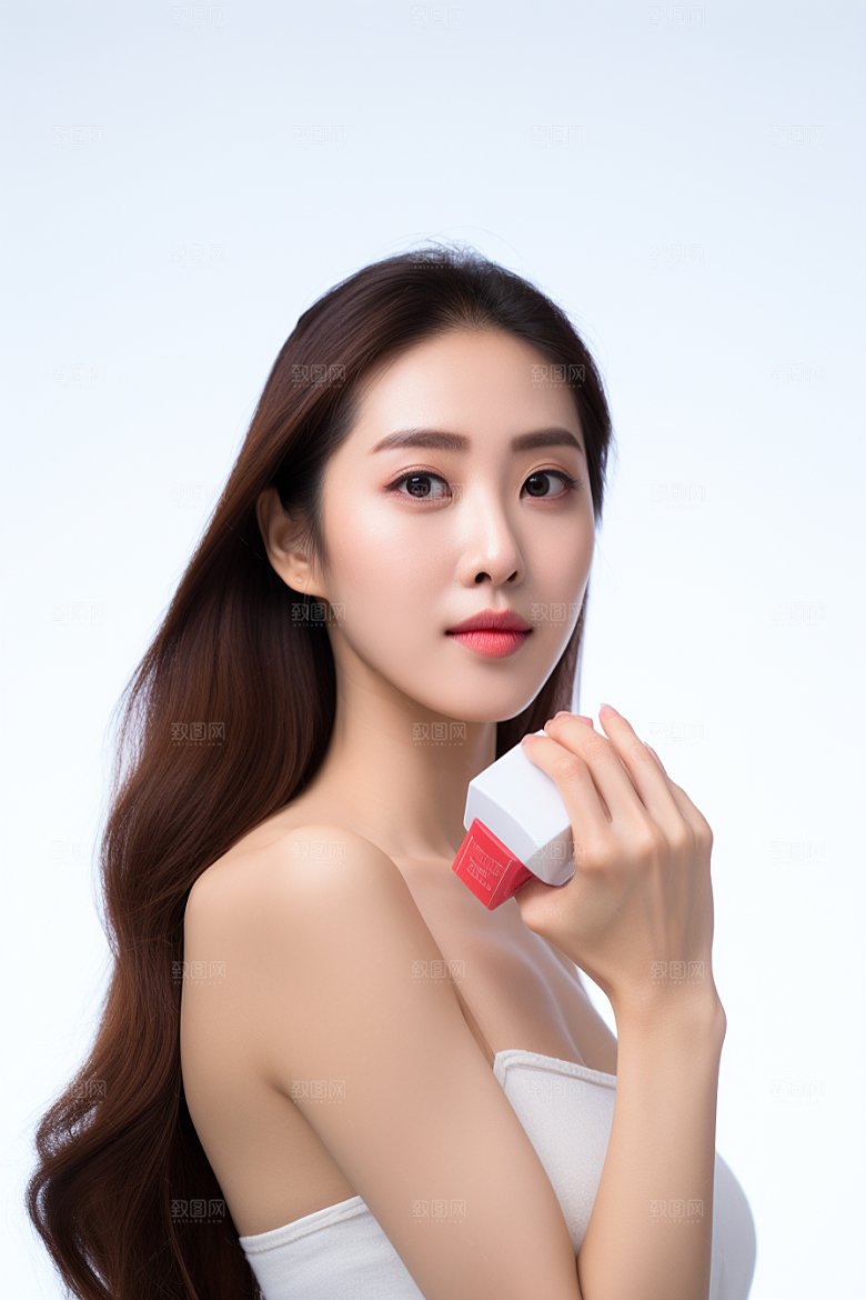 女性肖像自然大气广告摄影图